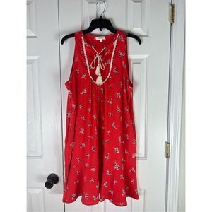 Hailey & Co Womens Floral Dress Size L